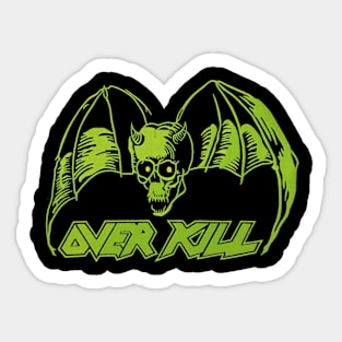 Overkill Band new 2 Sticker